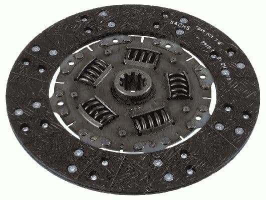 Koppelingsplaat/plaat (265mm) volledig profiel past: JEEP CHEROKEE, GRAND CHEROKEE I, WRANGLER I, WRANGLER II 4.0 10.86-04.07