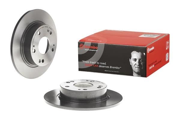 Brake disc Achter Links/Rechts past: HONDA ACCORD VII 2.0/2.2D/2.4 09.02-05.08