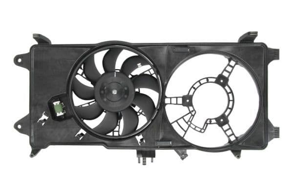 Radiatorventilator (met huisvesting) past: FIAT DOBLO 1.3D/1.9D 10.01-