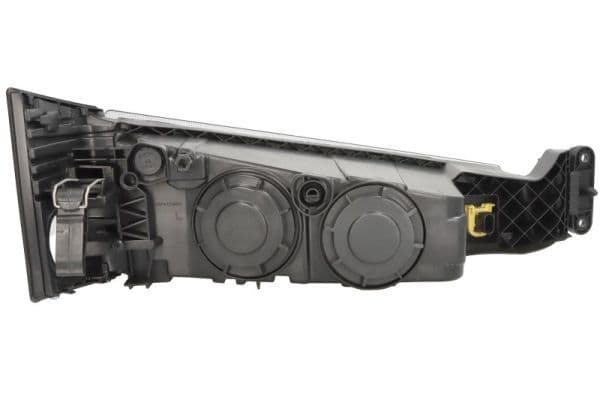 Mistlamp Links (H7x2, met gebogen lichten  zwart frame) 24V past: VOLVO FH II 01.12-