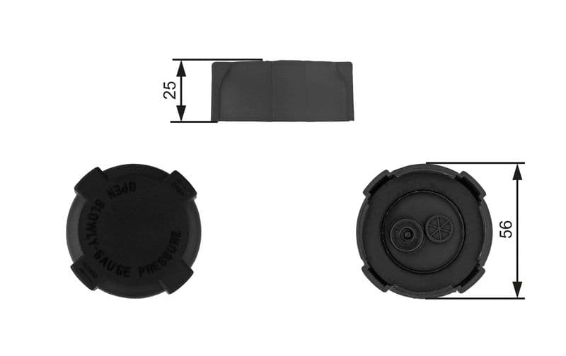 Cover, plenum chamber