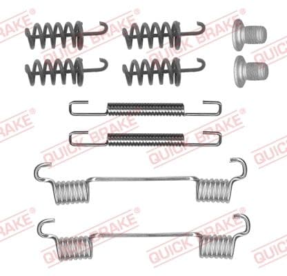 Accessory Kit, parking brake shoes