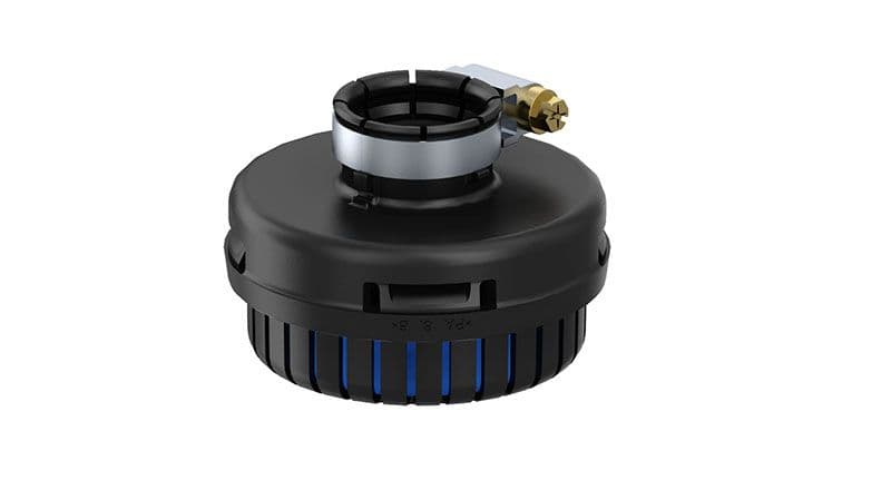 Silencer, compressed-air system