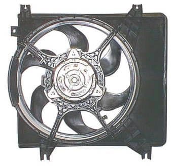 Radiatorventilator (met huisvesting) past: HYUNDAI ATOS 1.0 02.98-07.03