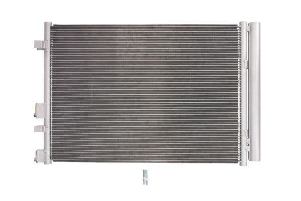 A/C condensator (met droger) past: HYUNDAI I20 ACTIVE, I20 II 1.0/1.1D/1.4D 11.14-09.21