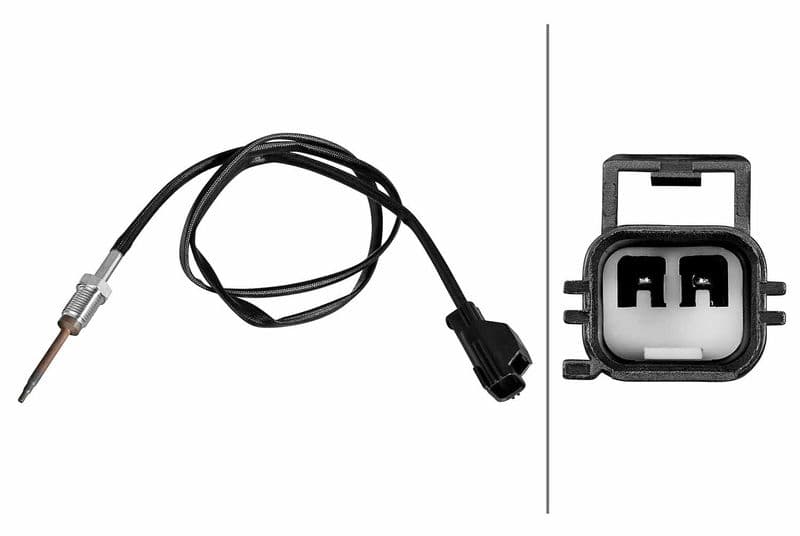 Uitlaatgastemperatuursensor (Vóór DPF) past: FORD GALAXY II, GALAXY MK II, KUGA I, MONDEO IV, S-MAX  PEUGEOT BOXER 2.0D/2.2D 05.06-12.20
