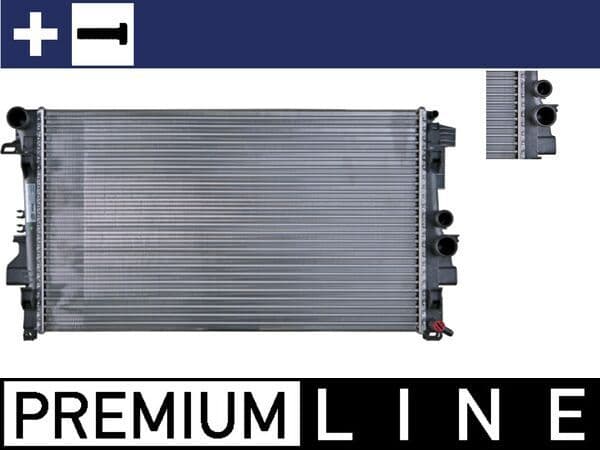 Motorradiator (handmatig) past: MERCEDES VIANO (W639), VITO / MIXTO (W639), VITO (W639) 2.1D-Electric 09.03-
