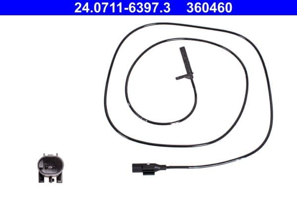 ABS-sensor Achter Rechts past: MERCEDES SPRINTER 4,6-T (B906), SPRINTER 5-T (B906)  VW CRAFTER 30-35, CRAFTER 30-50 1.8-3.5 04.06-12.19