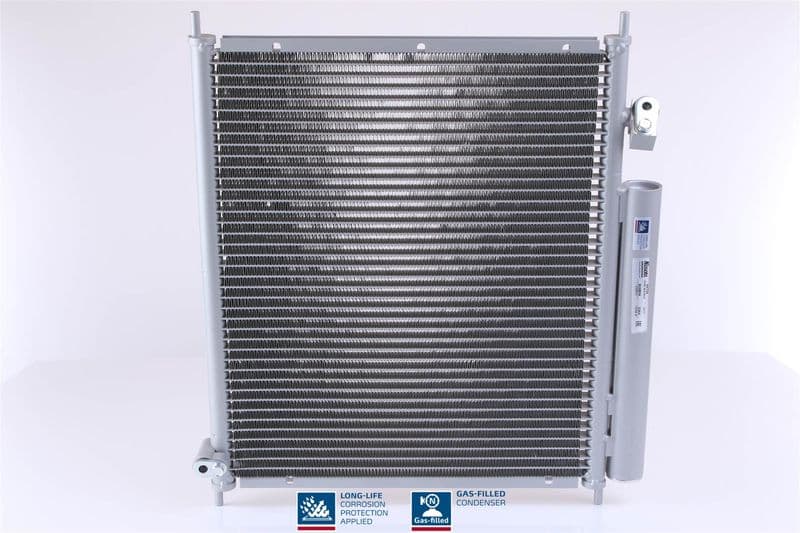 A/C condensator (met droger) past: HONDA JAZZ II 1.2/1.3 03.02-07.08