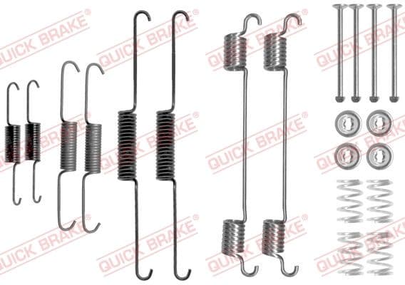 Accessory Kit, brake shoes
