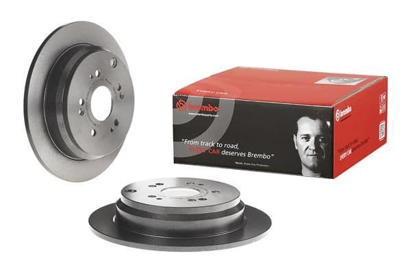 Brake disc Achter Links/Rechts past: HONDA CR-V II, CR-V III, CR-V IV, CR-V V 1.5-2.4 09.01-