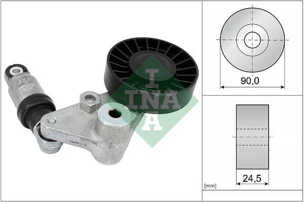 Multi-V riemspanner past: OPEL ASTRA G, FRONTERA B, OMEGA B, SIGNUM, SINTRA, VECTRA B, VECTRA C, VECTRA C GTS, ZAFIRA A  SAAB 9-3, 9-5 2.0D/2.2D 11.96-02.15