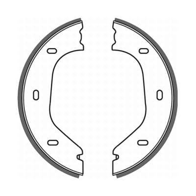 Remschoen past: ALFA ROMEO ALFETTA, AR 6, GTV, SPIDER  BMW 2.5-3.2 (E9), 2500-3.3 (E3), 3 (E21), 3 (E30), 5 (E12), 6 (E24), 7 (E23), Z1  PEUGEOT 504 1.6-3.5 10.68-06.94