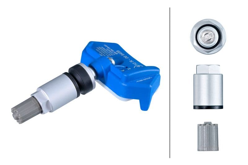 TPMS wiel luchtsensor HELLA, speciaal geprogrammeerd