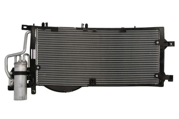 A/C condensator (met droger) past: OPEL COMBO, COMBO TOUR, CORSA C 1.7D 09.00-