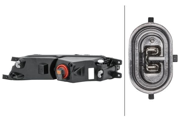 Mistlamp Voor Links (H8/P21W, met DRL) past: VW PASSAT B8 08.14-01.19