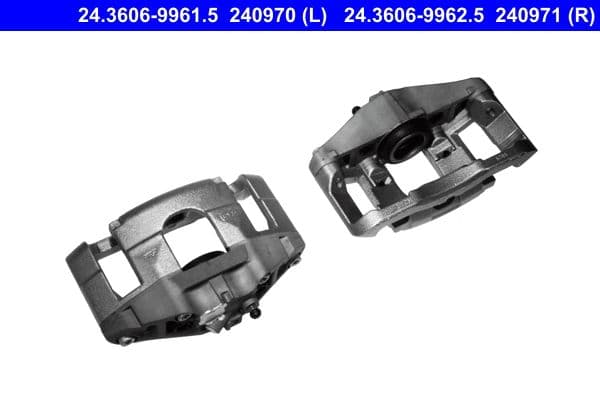 Schijfremklauw Voor Links (gereviseerd) past: AUDI A4 B6, A4 B7, A6 ALLROAD C6, A6 C6 2.0-4.2 03.03-08.11