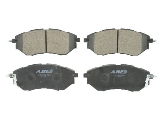 Remblokken set Voor , past: SUBARU FORESTER, IMPREZA, LEGACY III, LEGACY IV, LEGACY V, LEGACY VI, LEVORG, OUTBACK, TRIBECA, XV 1.5-3.6 08.00-