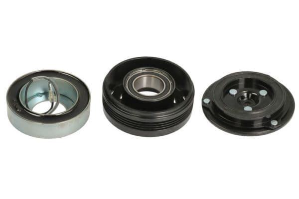 Airco compressor koppeling compleet (CALSONIC  DENSO 7SBU16C/CSV717 4PK 110mm) past: BMW 3 (E46), X3 (E83), X5 (E53), Z4 (E85) 2.0-4.4 01.00-08.11