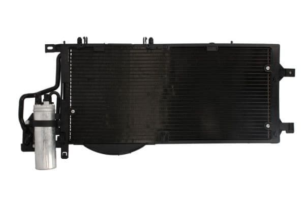 A/C condensator (met droger) past: OPEL COMBO, COMBO TOUR, CORSA C, TIGRA 1.3D/1.7D 09.00-
