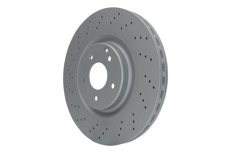 Brake disc Voor Links/Rechts past: MERCEDES C (CL203), C (W203), C T-MODEL (S203), CLK (A209), CLK (C209), SLK (R171) 3.0D-5.5 02.01-12.11