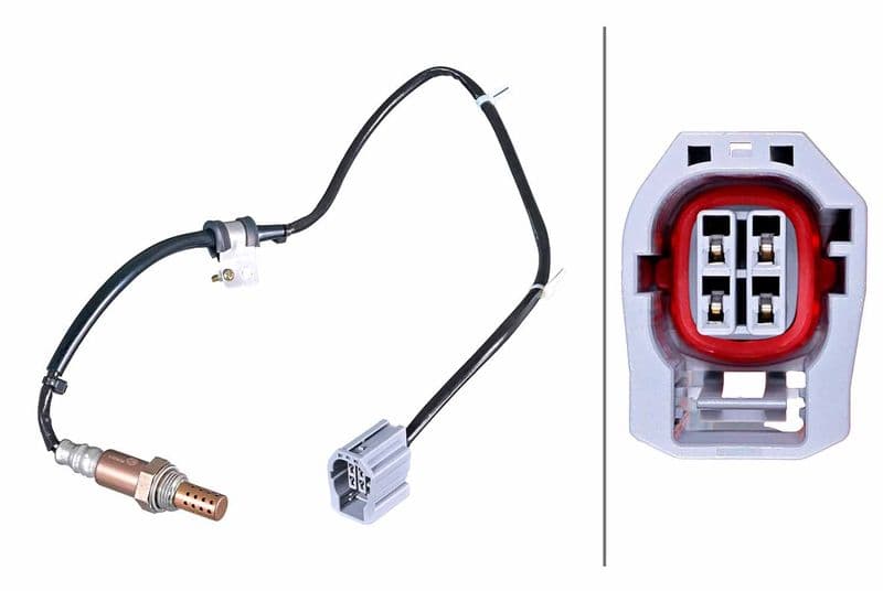 Lambda sonde (aantal draden 4, 780mm) past: MAZDA 2, 3 1.3-2.0 10.03-06.15