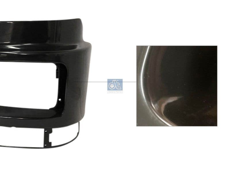 Koplamp reflector montage koppaneel Links past: VOLVO FH12, FH16, FH16 II 08.93-