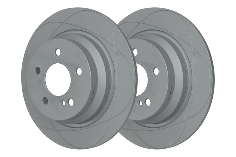 Brake disc, 1pcs, ATE PowerDisc, vol, Cut, Achter   Links/Rechts, buitendiameter 300 mm, dikte 10 mm, past: MERCEDES CLS (C218), CLS SHOOTING BRAKE (X218), E (W211) 1.6-3.5 03.02-12.17