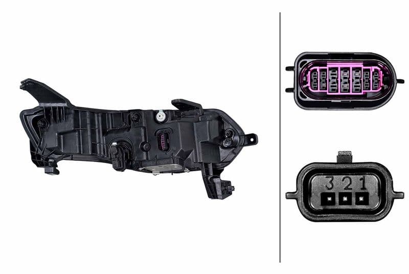 Koplamp Links (LED, LED, met motor) past: RENAULT MEGANE E-TECH