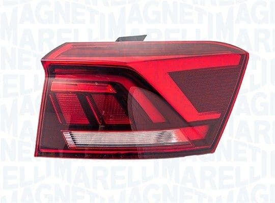 Achterlicht Rechts (extern, LED, kleur van het glas gerookt) past: VW T-ROC 07.17-03.22