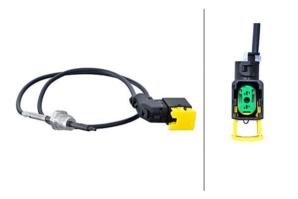 Uitlaatgastemperatuursensor (Na turbo, 2PIN) past: DAF CF, XF 106 10.12-