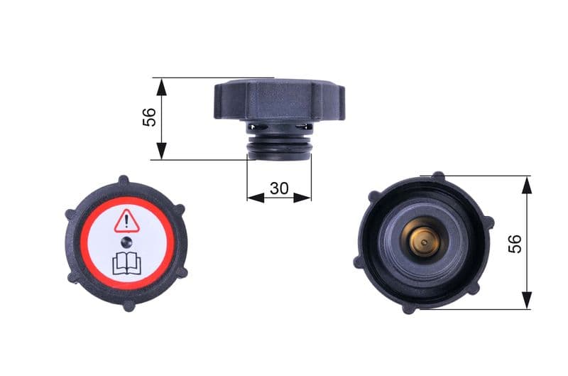 Cover, plenum chamber