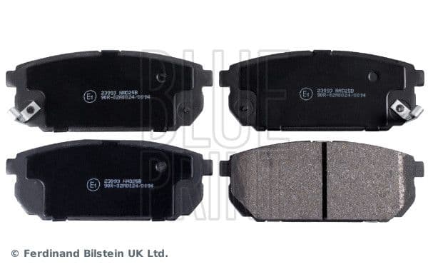 Remblokken set Achter , past: KIA SORENTO I 2.4-3.5 08.02-12.11