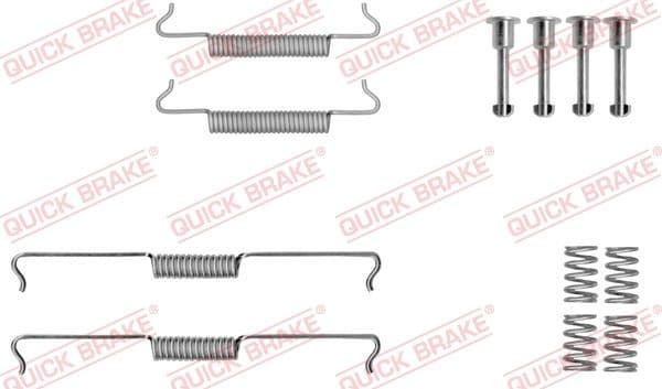 Accessory Kit, parking brake shoes