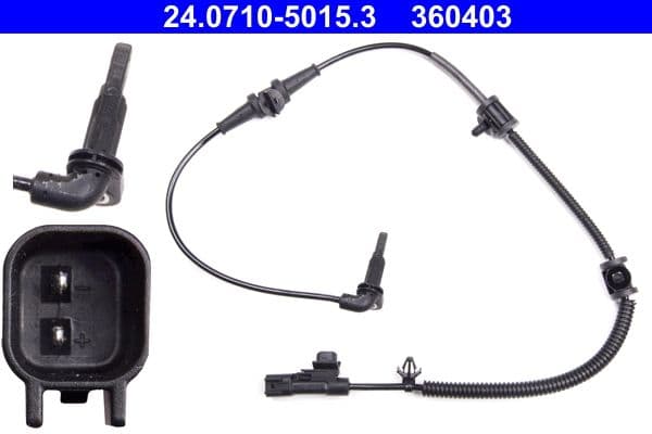 ABS-sensor Voor Links/Rechts past: CHEVROLET MALIBU  OPEL INSIGNIA A, INSIGNIA A COUNTRY  SAAB 9-5 1.4-2.8 07.08-