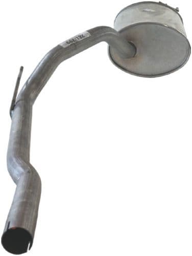 Uitlaatsysteem achterste geluiddemper past: RENAULT TWINGO I 1.2 01.01-06.07