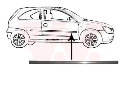 Sier / Beveiligings/ Decoratiepanelen/ Emblemen/ Spatlappen