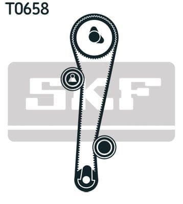 Timing belt set