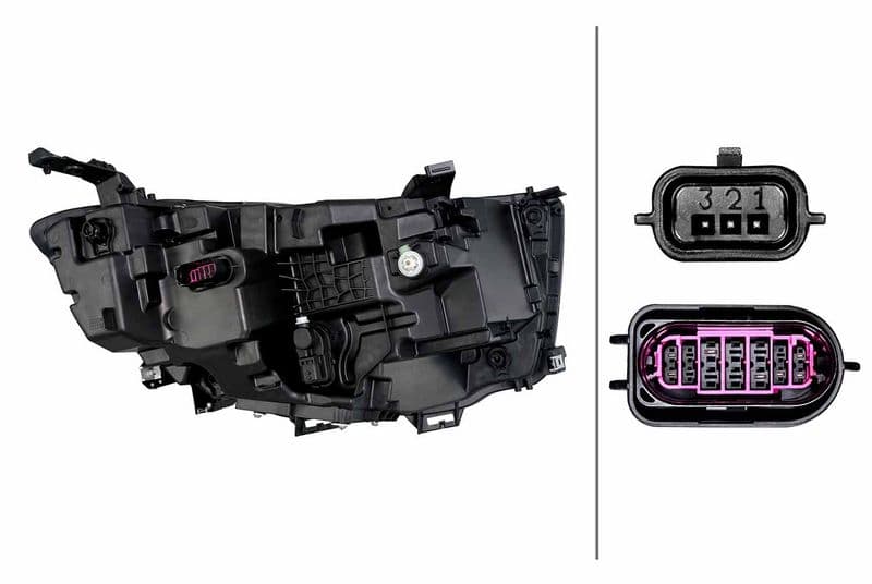 Koplamp Links (LED, type: MATRIX) past: RENAULT AUSTRAL 07.22-