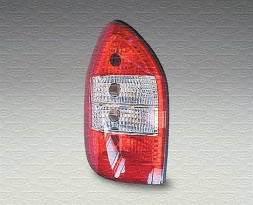 Achterlicht Rechts (P21/5W/P21W, kleur indicator wit, kleur van het glas red, anti-fog licht, achteruitrijlicht) past: OPEL ZAFIRA A 04.99-06.05