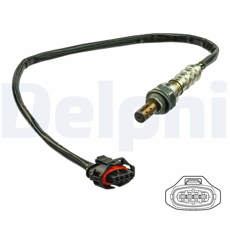 Lambda sonde (500mm) past: OPEL ASTRA H, ASTRA H CLASSIC, ASTRA H GTC, SIGNUM, VECTRA C, VECTRA C GTS, ZAFIRA B 1.6-1.8LPG 07.05-