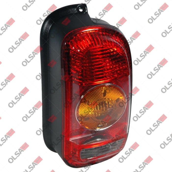 Achterlicht Rechts (kleur indicator oranje, kleur van het glas oranje) past: MINI MINI CLUBMAN R55 10.07-03.10