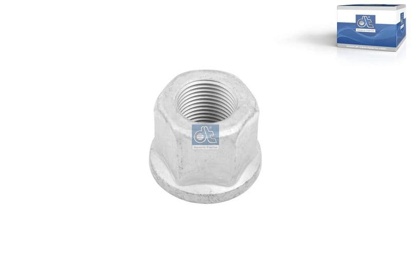 Assteunen moer M24x2 (hoogte: 36mm, sleutelwijdte: 36) past: IVECO EUROTECH MT, EUROTRAKKER, STRALIS I, TRAKKER I 01.92-