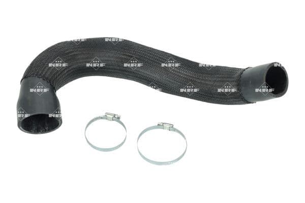 Intercooler slang Rechts (Bodem/Voor, diameter 47/58mm, lengte 530mm, zwart) past: AUDI Q5 2.0D/3.0D 11.08-05.17