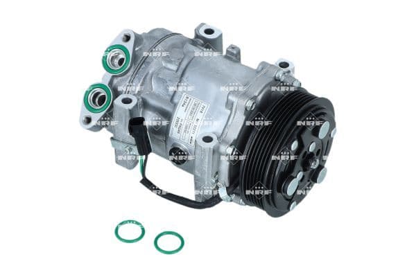Airconditioning compressor past: VOLVO C30, S40 II, V50  FORD C-MAX, FOCUS C-MAX, FOCUS II  MAZDA 3 1.6D 10.03-12.12