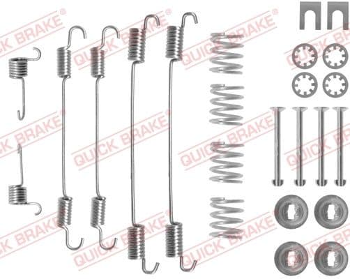 Accessory Kit, brake shoes