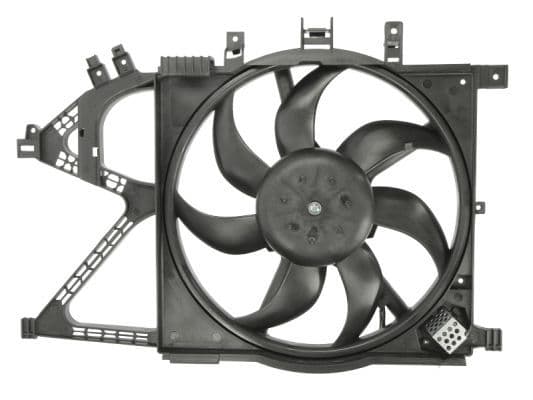 Radiatorventilator (met huisvesting) past: OPEL COMBO, COMBO TOUR, CORSA C, TIGRA 1.0-1.8 09.00-