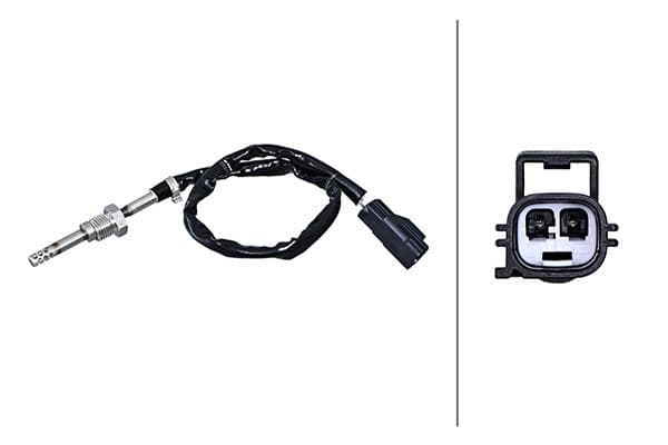 Uitlaatgastemperatuursensor (Vóór katalysator) past: VOLVO S60 I, V70 II, XC70 I, XC90 I 2.4D 01.01-12.14