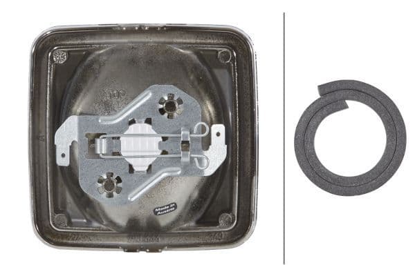 Werklamp (12/24V) past: FENDT 409 VARIO FARMER, 410 VARIO FARMER, 411 VARIO FARMER, 412 VARIO FARMER, 711 VARIO FAVORIT, 712 VARIO FAVORIT, 714 VARIO FAVORIT, 716 VARIO FAVORIT, 816 FAVORIT