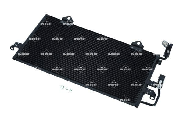 A/C condensator past: AUDI 80 B4, CABRIOLET B3, COUPE B3 1.6-2.8 05.89-08.00